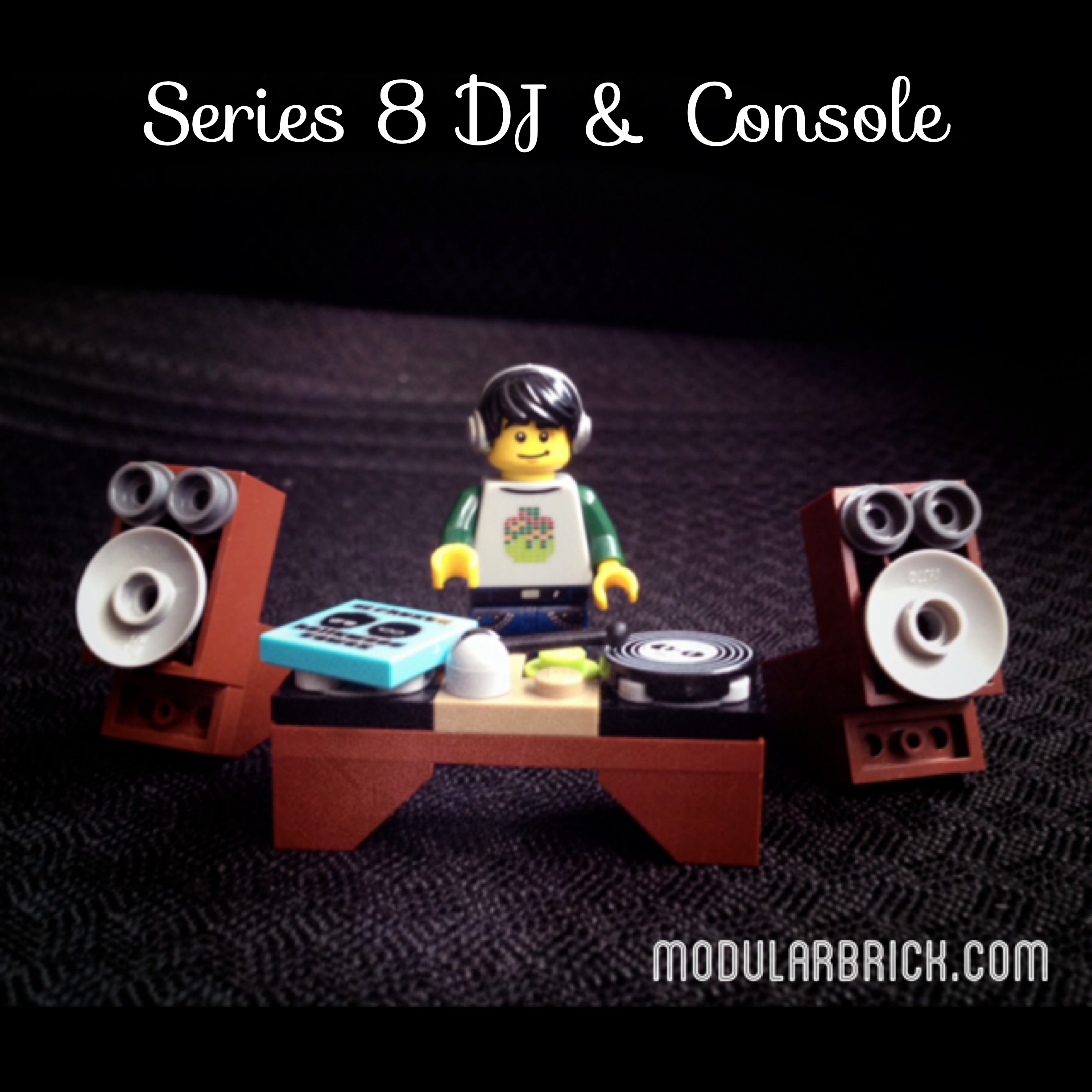 LEGO Collectible Minifigure Series 8 DJ Custom Console