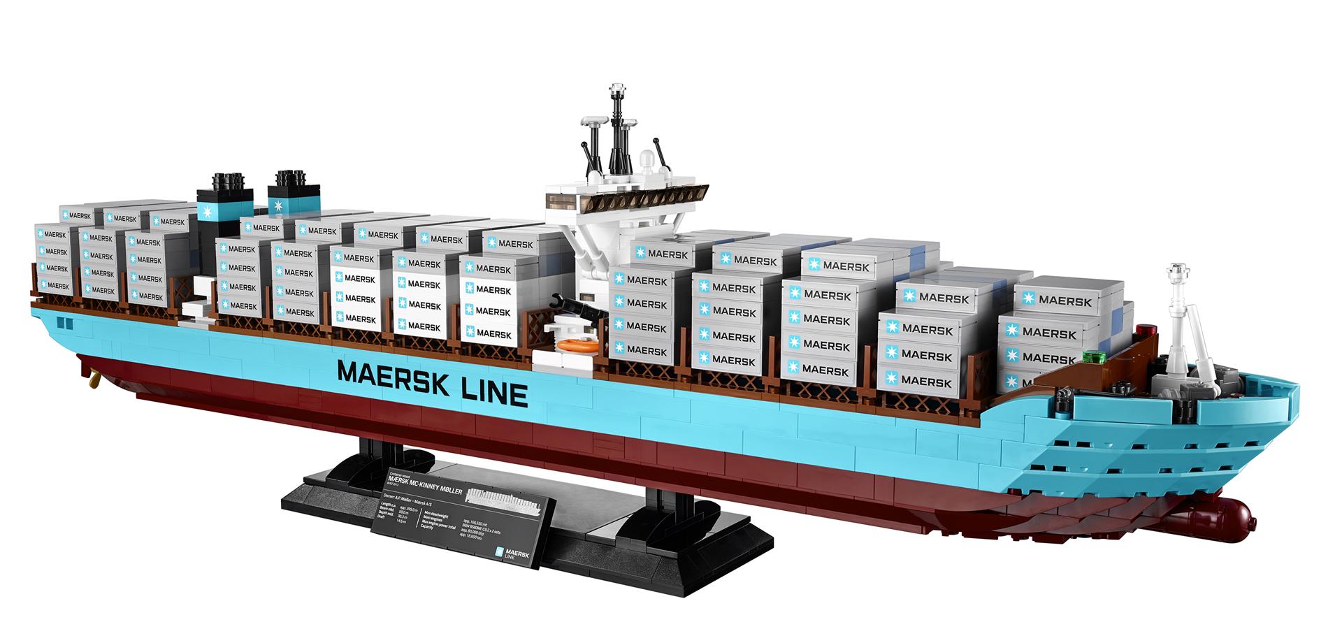 lego maersk container ship 10241