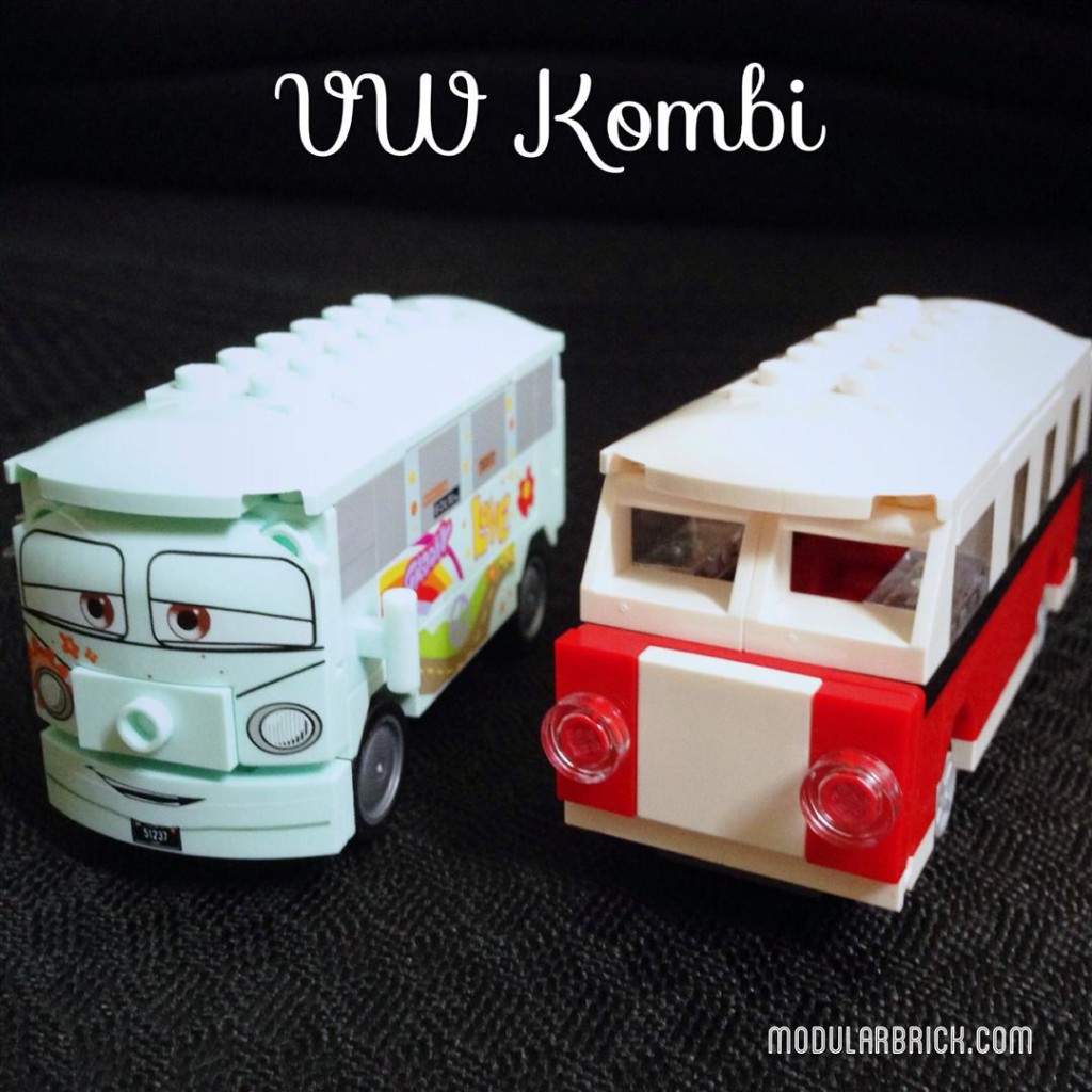 VW LEGO Kombi Cars 2 Flo 8487 Creator 40079 1