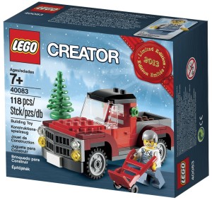 LEGO Christmas Tree Truck 40083 December 2013