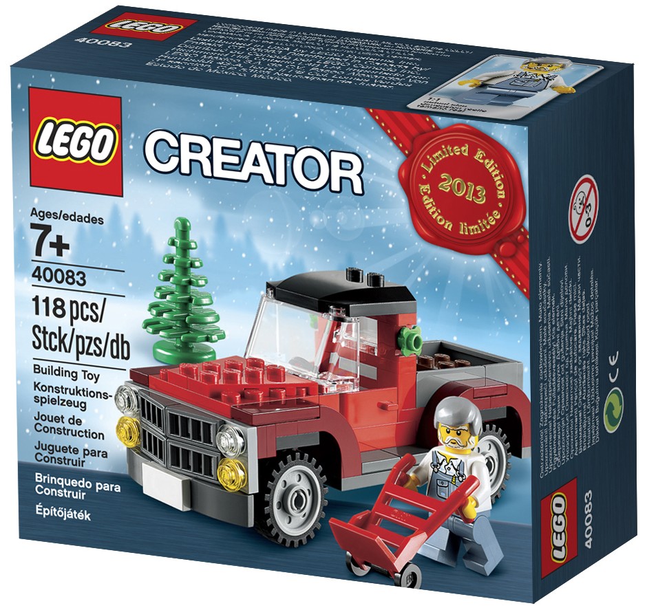 LEGO-Holiday-Set-2013-Pickup-Truck-Christmas-Tree-40083-2